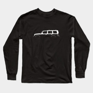 Jeep Commander Silhouette Long Sleeve T-Shirt